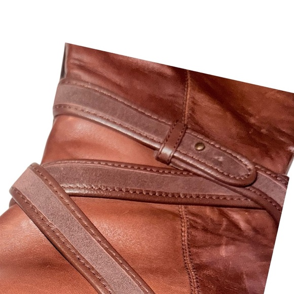 Vince Camuto Chestnut Heeled Boots - Picture 5 of 6